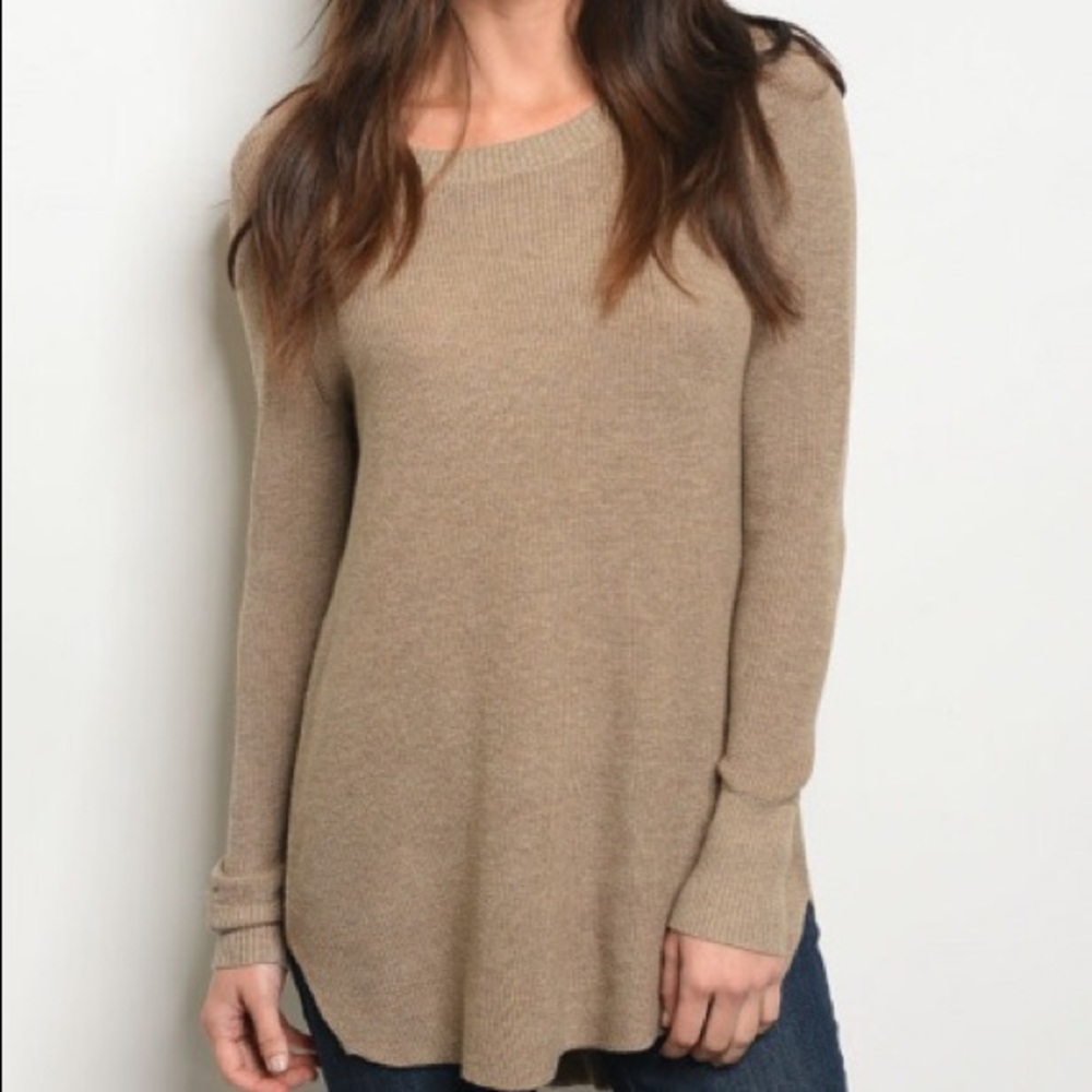 Taupe Arctic Sweater